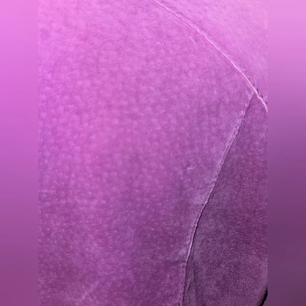 JONES NEW YORK Leather Moto Jacket Purple Sz XL - Picture 8 of 11